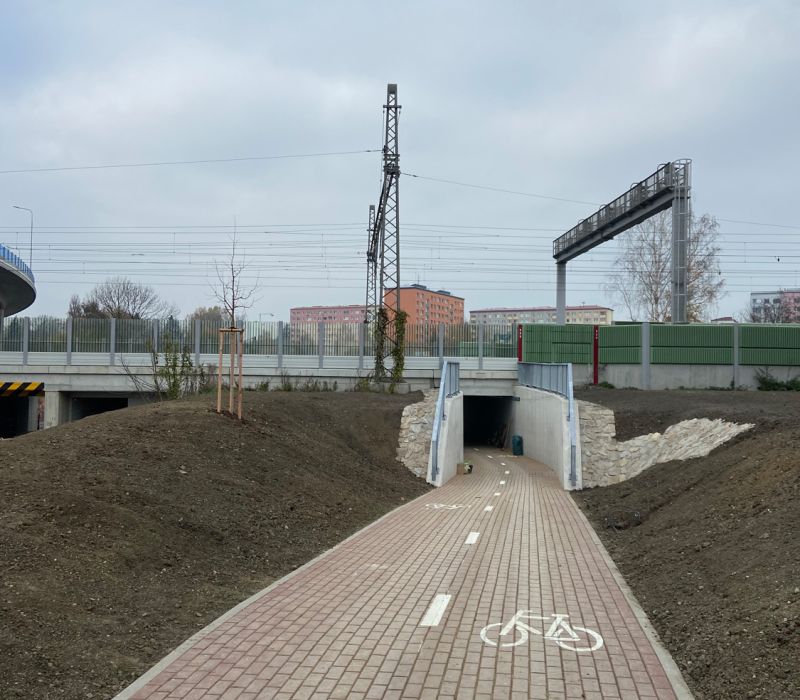 Přerov - Propojení cyklostezek Velká Dlážka-Hranická