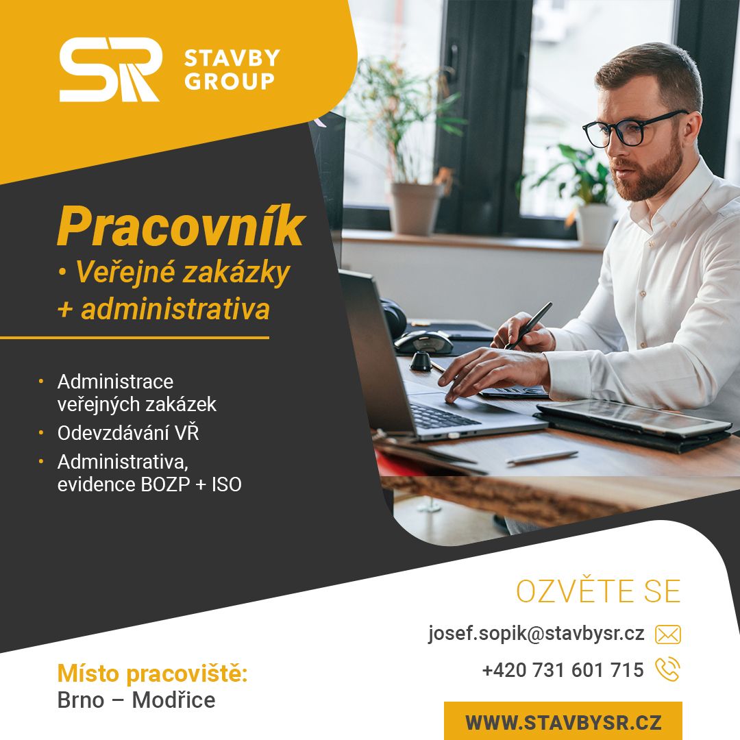 Pracovník (veřejné zakázky + administrativa)