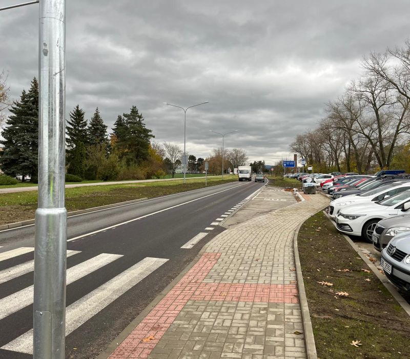 I/54 Veselí nad Moravou - rekonstrukce BUS zastávek