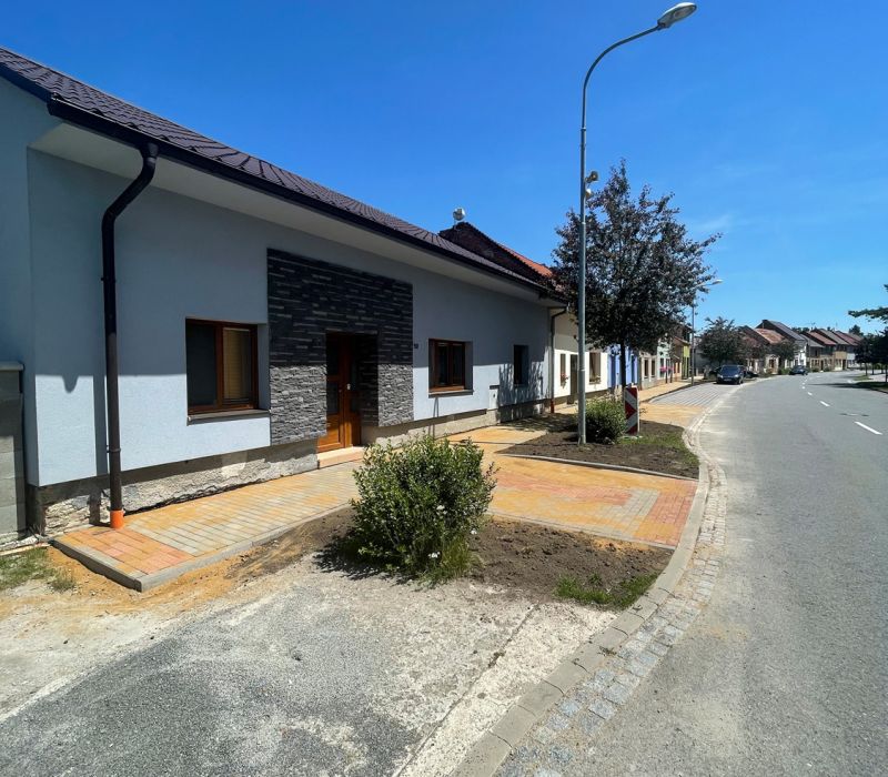 Mořice - zvýšení bezpečnosti pěší dopravy