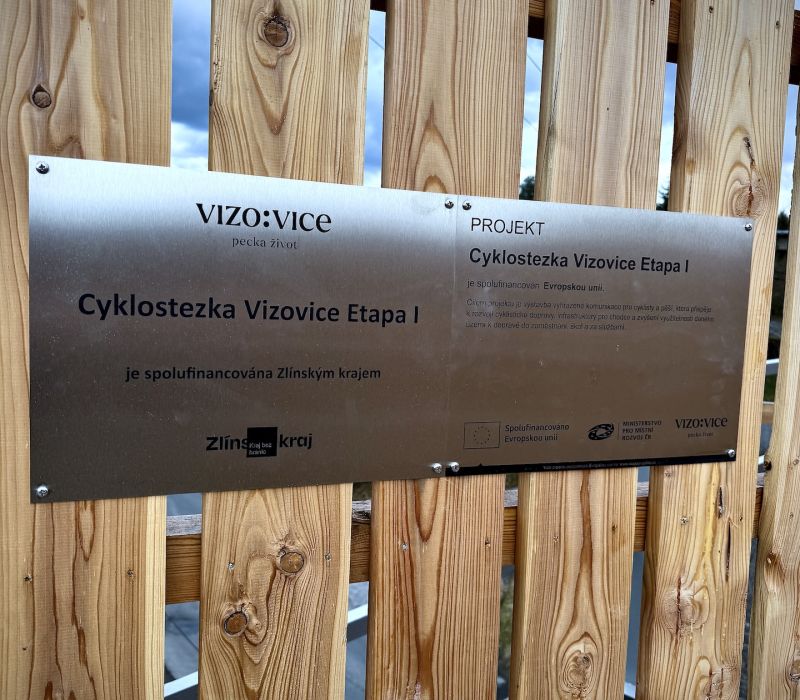 Cyklostezka Vizovice Etapa I
