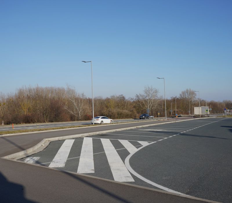 I/52 Pasohlávky, úprava stykové křižovatky
